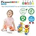 PicassoTiles® PTR45 Roller Coaster STEAM 45 Pcs 3D Creativity Magnet Building Block, Construction Educational Track Building Block Set w/ 5 Different Shapes and Idea Book