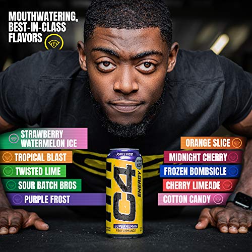 C4 Original Sugar Free Energy Drink Sour Batch Bros Pre Workout