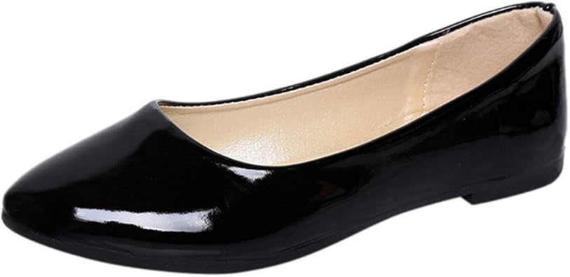 simple black flats