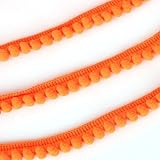 Yalulu 10 Yards Mini Pom Pom Trim Ball Fringe