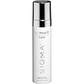 Sigma Beauty Sigmagic Foam Makeup Brush Shampoo – Makeup Brush Cleaner Solution with Professional Grade Formula to Remove Makeup Residue and Build Up on Brushes & Sponges (6.76 FL Oz)