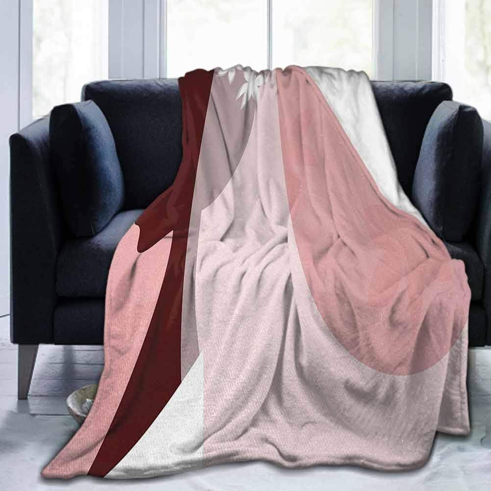 Plush Fleece throw blankets 60"x80" (Bridal Shower) Cozy Soft Warm printed