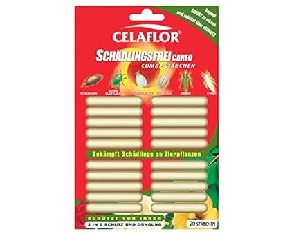 Celaflor 6685 Schädlingsfrei Careo Combi-Stäbchen, 20-er Pack