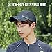 Baseball Cap Quick Dry Mesh Back Cooling Sun Hats Sports Caps for Golf Cycling Running Fishing