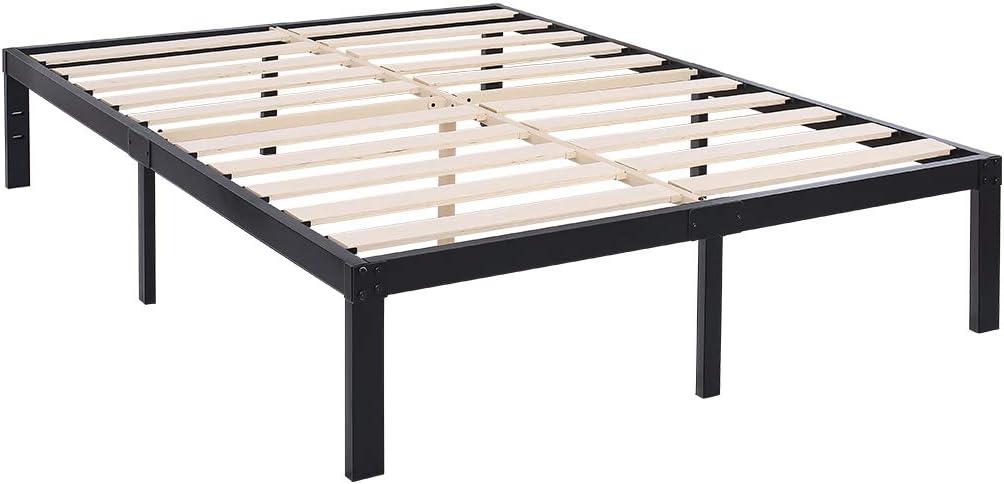 Best wooden slat bed frame full