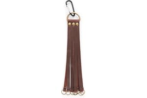 VicBre Leather Duck Strap,Waterfowl Hunting Game Carrier for Duck/Bird/Dove/Goose -8 Drops