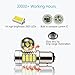 ENDPAGE 1157 2057 2357 7528 BAY15D LED Bulb 2-pack, Xenon White 6000K, Extremely Bright, 54-SMD with Projector Lens, 10-30V, Work as Back Up Reverse Lights, Brake Tail Lights, Turn Signal Blinkers