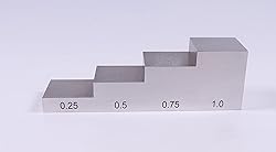 4 Step UT Block 1018 Steel Test Block