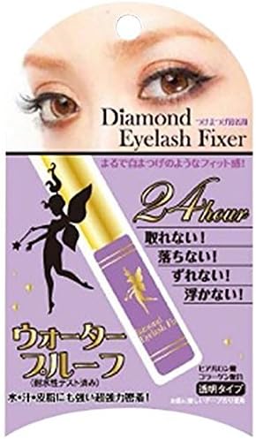 Diamond eyelash fixer