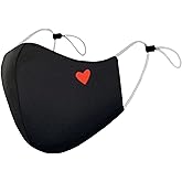 Arcarius Reusable Protective Face Mask, Washable with Adjustable Ear Straps, Breathable Comfort for Adult, Teen, Big Kid, USA