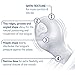 Chicco PhysioForma 100% Soft Silicone One Piece Pacifier for Babies Aged 6-16 Months | BPA & Latex Free | Reusable Sterilizing Case | Clear, 2pk