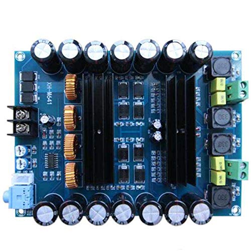 XH-M641 TPA3116D2 DC12V 24V 150W X 2 High Power Digital Audio 2 Channel Car Amplifier with G2-010 Boost Board