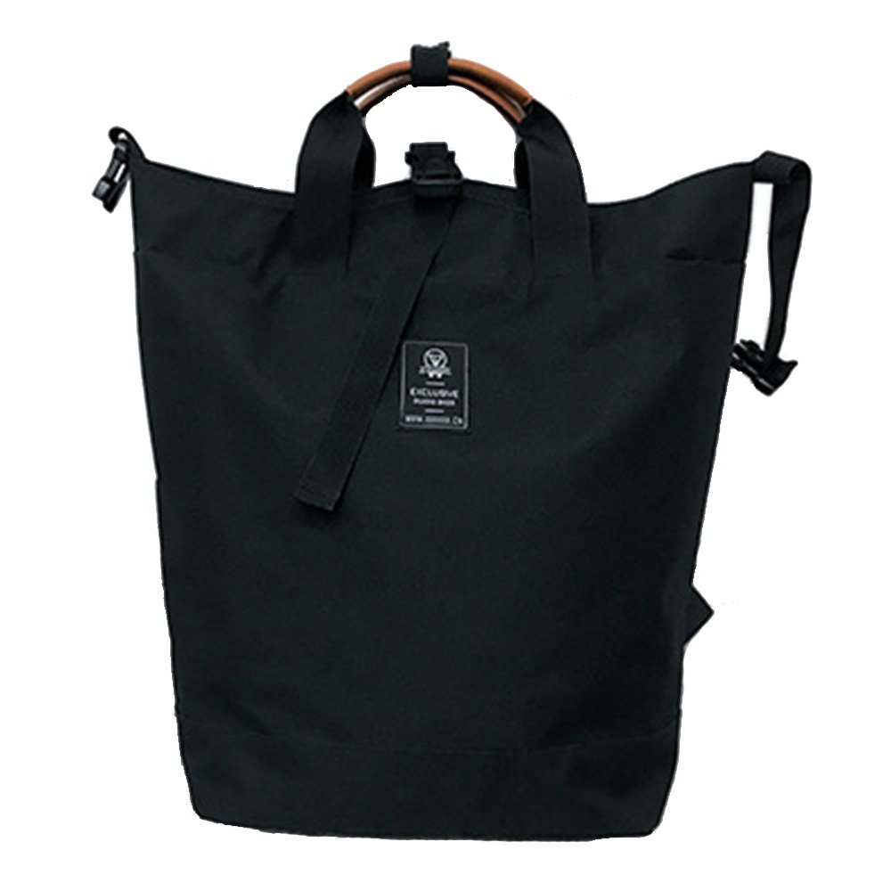 Uniquq Large Capacity Backpack Casual Canvas Travel Shoulder Bag