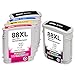 Miss Deer 88XL High Yield Compatible Ink Cartridge Replacement for HP 88 XL 88XL Work with Officejet Pro K5400 K550 K8600 L7480 L7550 L7580 L7590 L7650 L7680 L7750 L7780(2BK, 1C, 1M, 1Y) 5 Pack