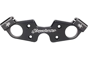 Newsmarts Aluminum Triple Tree Yoke Cover for Suzuki GSXR 1300 Hayabusa 2008 2009 2010 2011 2012 2013 2014 2015 2016 2017