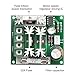 DC Speed Controller, DROK DC 6-90V 15A DC Motor Controller, Universal 0.01-1000W 16kHz PWM Stepless Brushed Motor Control, Variable Speed Control Generator Kit with Output Voltage LED Display