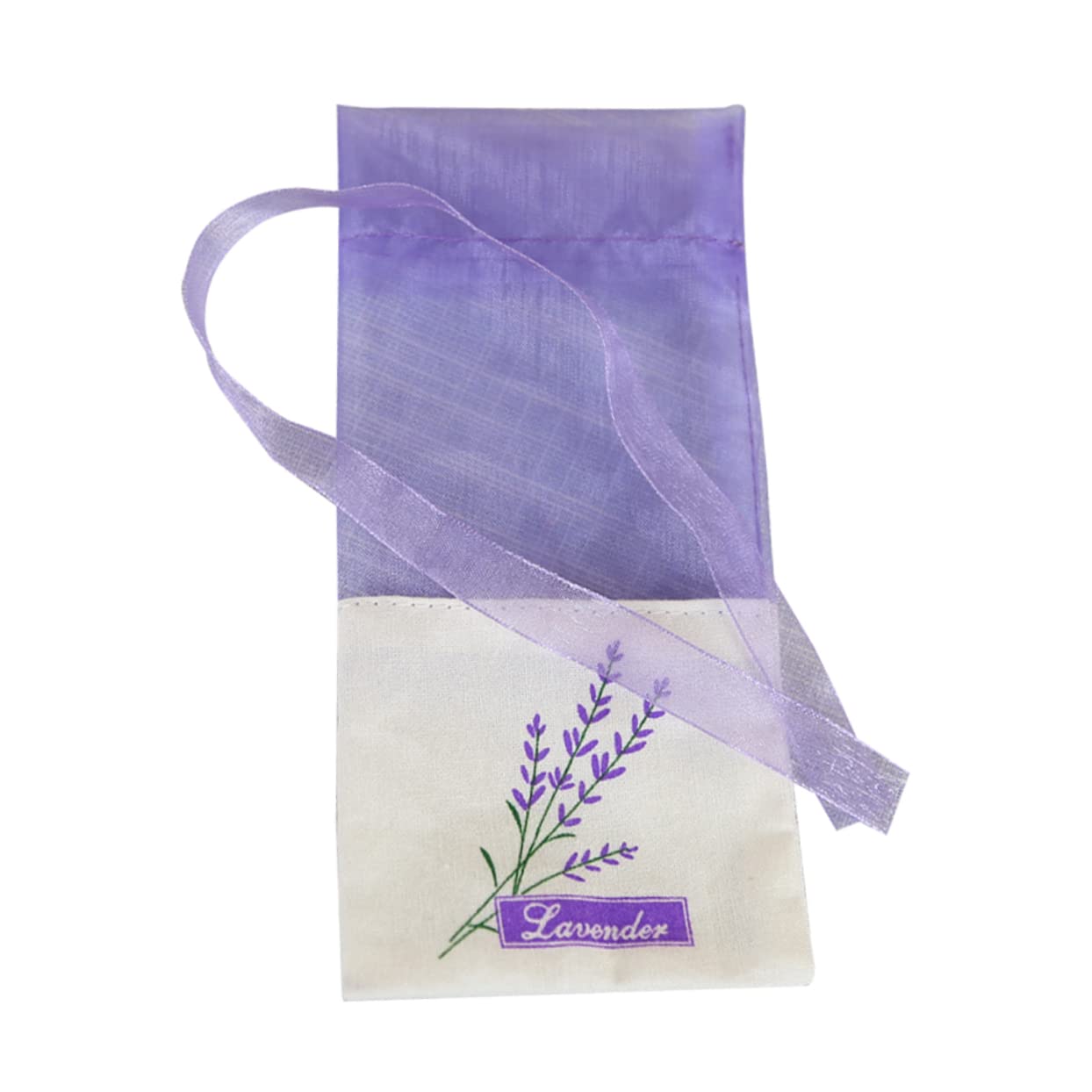 Lurrose Lavender Sachet Bags - 6 Pack Scented Pouches for Home Wardrobe and Car Freshening 15X7Cm