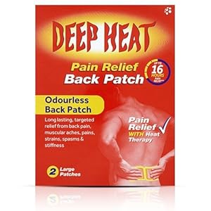 Deep Heat Well Extra Large Patch for Back Pain Pads - Pack ...