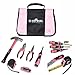 U-GoGirl Work Tools, Household Pink Tool Kit with a Balanced Fit for Woman’s Hands. As tough as men’s tools.for Lady DIYer’s and Handywomen.