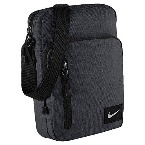 Nike classic mini messenger shoulder bag anthracite/bla…