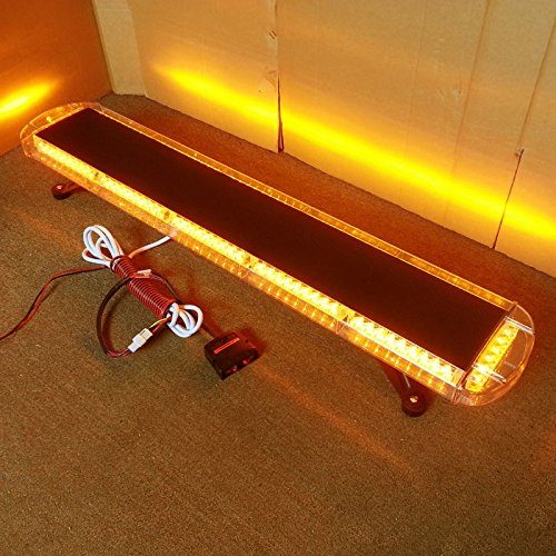 UPC 745360819885, VSLED Black Aluminium Case 53&quot; 108 LED (Amber) Emergency Warning LightBar Recovery Rescue Beacon LightBar Wrecker Flashing LightBar