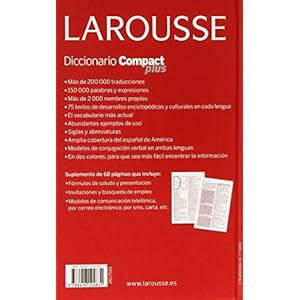 Diccionario Compact Plus. Español-Francés. Francés-Español (Larousse - Lengua Francesa (French Edition)