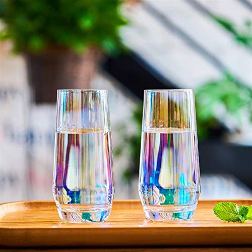 YAOLUU Biergläser/Cocktailgläser 2ST Trinkgläser for Wasser, Getränke & Cocktails, klaren Kristallglas Tumblers… – Bild 8