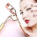 Eyelash Curler - WantGor Black Advanced Silicone Pressure Pad Eyelash Curler With 5 Silicone Refill Pads, No Pain&No Pinching (Rose Gold)
