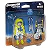 Playmobil 9492 Space Astronaut and Robot Duo Pack