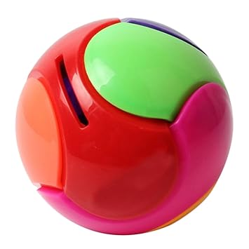 puzzle ball money bank