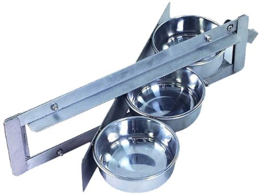 Little Friends Metal Feeding Station Chinchillas Ferrets Rats - Triple