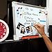 56 Push Pin Magnets - Perfect for the Fridge, Magnetic Whiteboard, Calendar, Map and More. 2 SIZES and 7 Bright Colors for More Uses and Versatility - Perfect for Home, Office or School