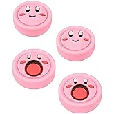 Bravebull 4Pcs Thumb Grip Caps for Nintendo Switch, Switch Lite & OLED, Soft Silicone Joystick Caps for Joy-Con Controllers, 