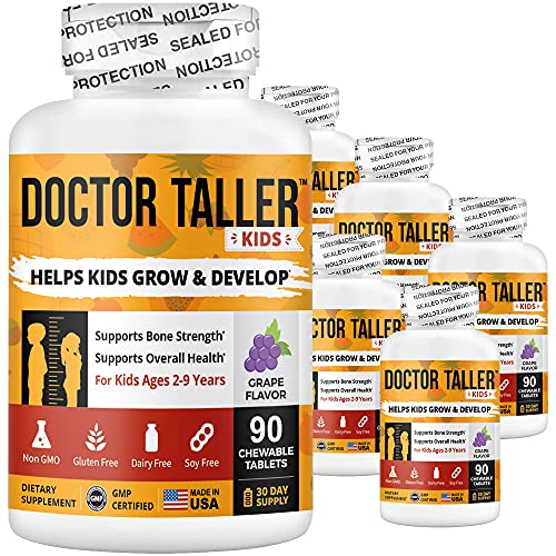 Doctor Taller Kids Support Height Growth with Multivitamins