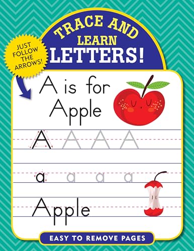 Trace and Learn Letters! (Letter Tracing, Learn the Alphabet) (Trace & Learn)