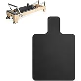 QCWN Non-Slip Pilates Reformer Mat Cover, 39" x 24" Pilates Machine Towel with Headrest Cutout, 0.8mm Sweat-Wicking Micro-Suede Foldable Mat for Female Pilates Enthusiast Exercise Matfor Pilate Training Yoga