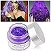 HailiCare Unicorn Purple Hair Wax 4.23 oz, Hair Pomades, Dye Hair Wax, Natural Matte Hairstyle Max for Party Hairstyle, Cosplay Outfit (Purple)