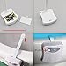 Licwshi Motion Activated Toilet Night Light 16 Color Changing Led Toilet Seat Light