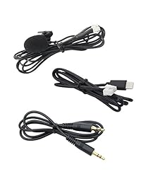 Bluetooth Car Kit, Yomikoo Car MP3 USB AUX 3.5mm Estéreo Inalámbrico Receptor de música inalámbrico Manos libres Auto Adaptador Bluetooth apto para VW 12Pin Golf Tiguan Touran Beetle Audi A3 A4 S4 Skoda Octavia Asiento