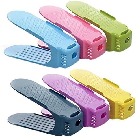 1 PC Small Display Rack Shoes Organizer Space-Saving Plastic Storage Rack Under bad