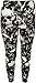 Women Printed Leggings Pants Like a Boss Work Out Aztec Rose and Skull Wetlook