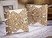 WISHMADE 50 Count Elegant Laser Cut Wedding Invitations Cards Kits Gold Champagne White Printbable Paper with Envelopes Sets