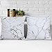 BLEUM CADE Marble Pillow Cover Home Decorative Polyester Throw Pillow Cover