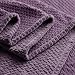 Kingole Flannel Fleece Luxury Throw Blanket, Lavender Purple Twin Size Jacquard Weave Pattern Cozy Couch/Bed Super Soft and Warm Plush Microfiber 350GSM (66