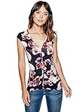 GUESS Women's Soleia Shirred Top