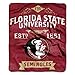 Northwest NCAA Florida State Seminoles Unisex-Adult Raschel Throw Blanket, 50