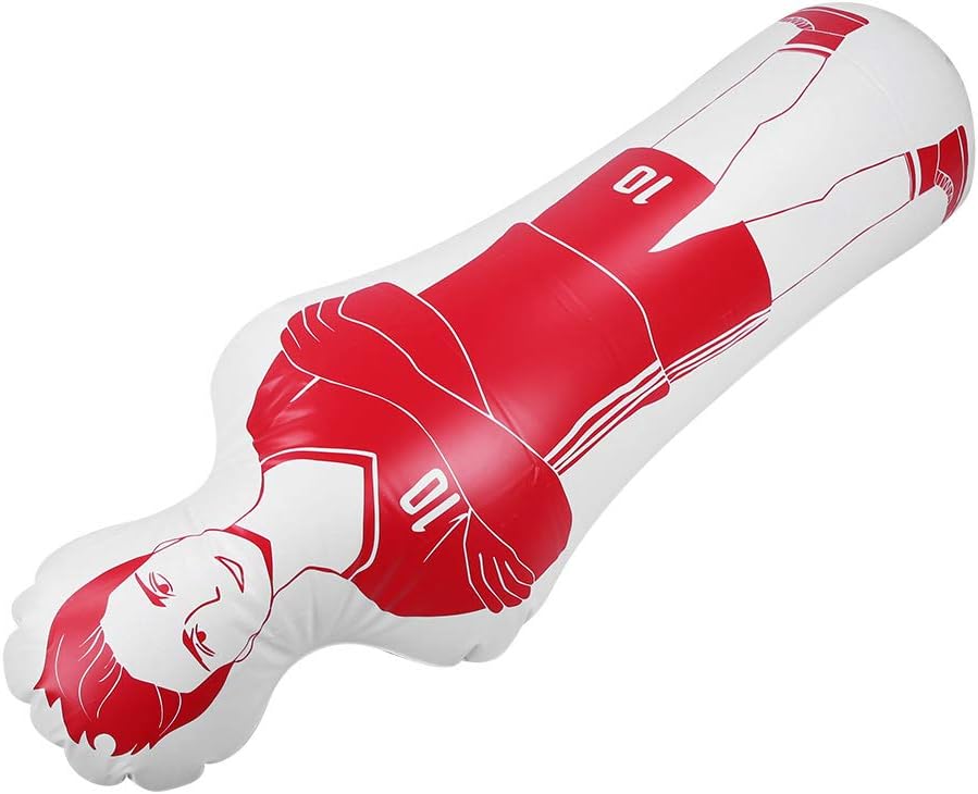 Gerioie Football Dummy, Soccer Dummy, Practical for Soccer Accessories Soccer Training(red) : Sports & Outdoors