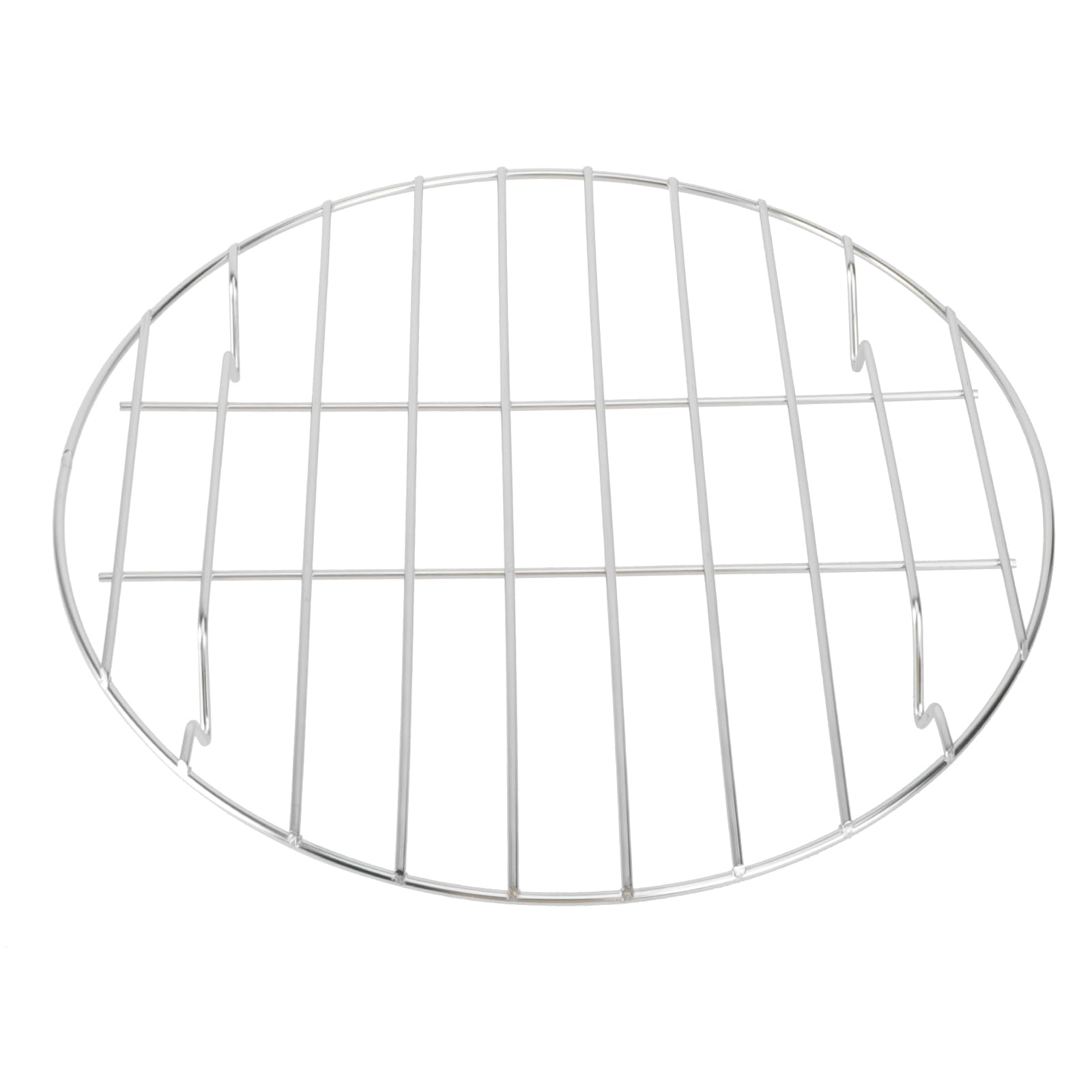 BESTonZON Stainless Steel Round Baking Rack Cake Rack Cooling Rack for Biscuits Roasting Cakes Grilling Cooling 25 cm
