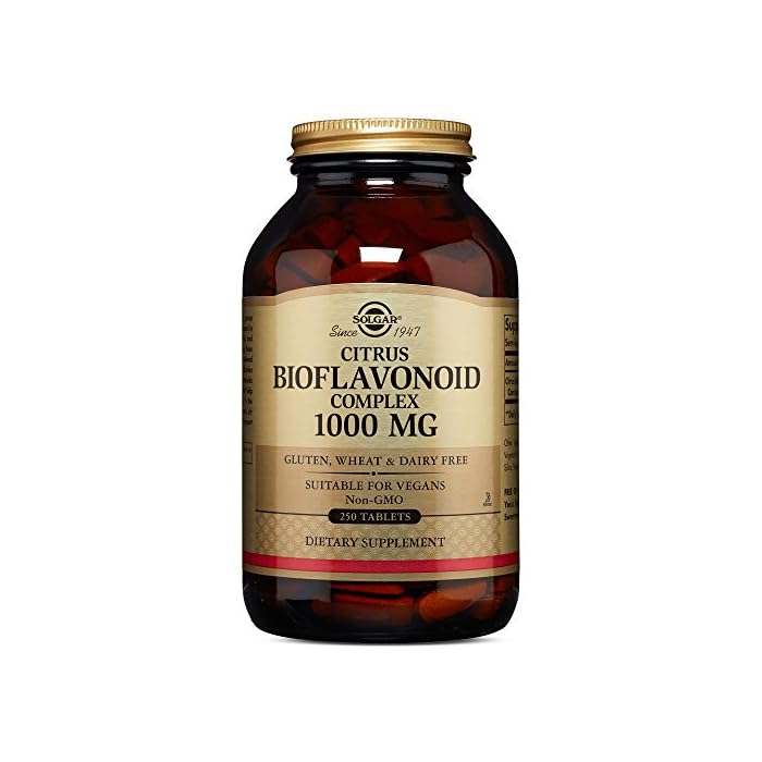 Solgar – Citrus Bioflavonoid Complex, 1000 mg, 100 Tablets