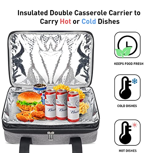 Insulated Casserole Carrier,Casserole Carriers For Hot or Cold Food